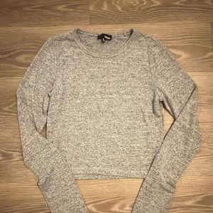 Wilfred free long sleeve crop top